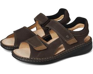 Сандалии Finn Comfort Skiathos, цвет Slate/Truffle Nubukvienna/Nubuk