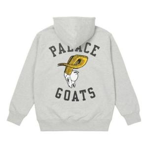 Толстовка ss22 goats hoodie 'grey' Palace, серый