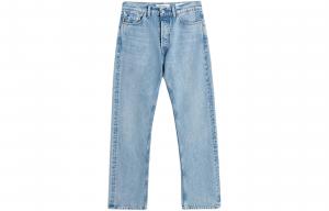 Прямые джинсы mid rise first cut OUR LEGACY, светло-голубой