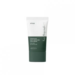 Солнцезащитный крем Heartleaf Silky Moisture 50 мл Anua