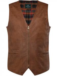 Стеганый жилет Boston Park, коричневый