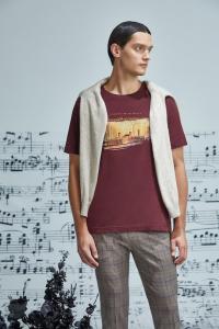 Хлопковая футболка Medicine, бордовый