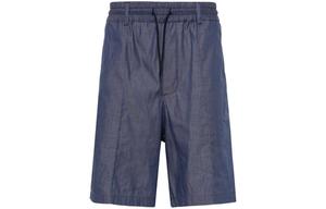 Футболка SS24 Повседневные шорты мужские синие EMPORIO ARMANI