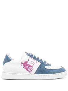 ETRO двухцветные кроссовки Pegaso, белый