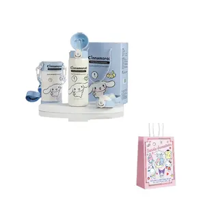 Стакан из нержавеющей стали 316L с двойной крышкой и двумя способами питья, 500 мл Sanrio, синий