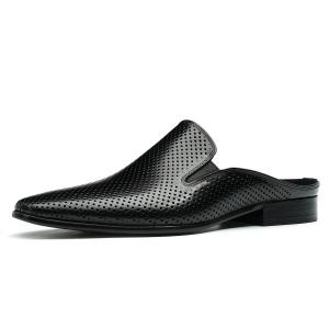 Сабо с закрытым носком для мужчин Aston M.Jazz, черный