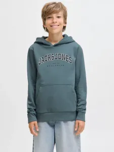 Худи jjecaleb в университетском стиле Jack & Jones Junior, Stormy Weather