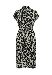 Футболка Midi ONLY, береза черная с рисунком