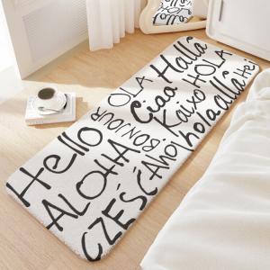 Dajiang Ковер 40х120 см для спальни/гостиной в стиле инстаграм, искусственный кашемир, для дивана или окна