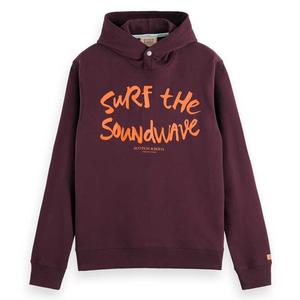 Худи Scotch & Soda Surf The Soundwave, красный