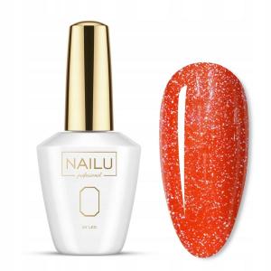 Nailu #757 Гибридный лак для ногтей Power of Orange