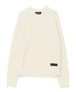 Пуловер с круглым вырезом