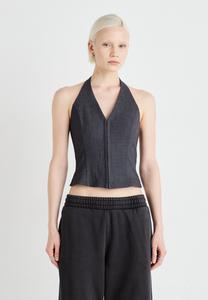 Блуза NADJA HALTERNECK Weekday, серый