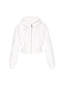 Faina Женская толстовка кремового цвета