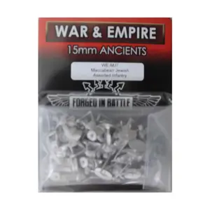 Ассорти пехоты - евреи Маккавеи, War & Empire - Ancient Miniatures - Hellenistic Wars (15mm)