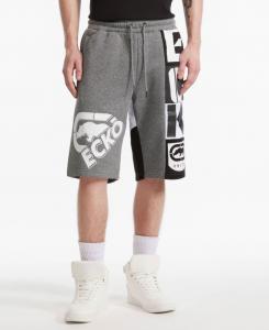 Мужские флисовые шорты Square Up To Ecko Unltd, Marled Gray