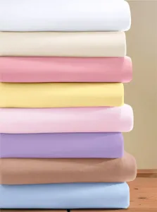 Простыня на подгонке Biberna, (старая роза ул.) Б: 90-100 см, цвет altrosé