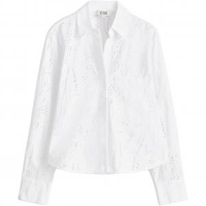 COS Женская белая рубашка