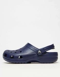 Темно-синие сабо Crocs Classic