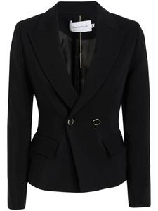 Двубортный блейзер SIMONA CORSELLINI, черный