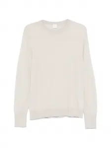 Свитер с круглым вырезом Eleventy, бежевый