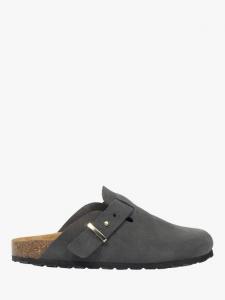 Кожаные клоги со шпильками на ремешке Celtic & Co., Charcoal