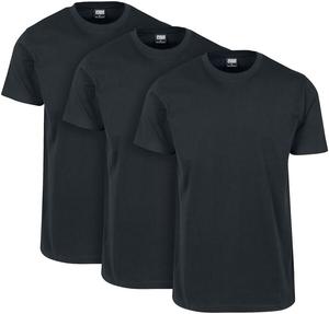 Футболка Urban Classics Basic Tee 3-Pack, черный
