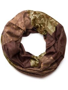 Шарф styleBREAKER, цвет braun/hellbraun/creme