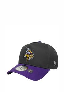 Бейсболка New Era E-FRAME SNAPBACK LABEL MINNESOTA VIKINGS, Charcoal/Dark Grey