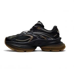 ANTA Амортизирующие нескользящие износостойкие кроссовки Low top Chunky для женщин Black Gold