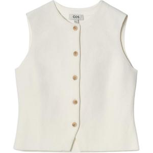 COS Женская майка-алкоголичка Ivory