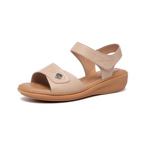 Golden Silk Rabbit Женские сандалии с одной лямкой абрикос, цвет Apricot