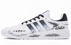 Adidas Neo Кроссовки для скейтбординга Courtbeat low top unisex белый черный