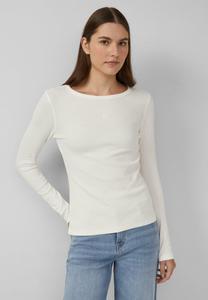 Топ s.Oliver Long sleeved top, Creme/Off-White