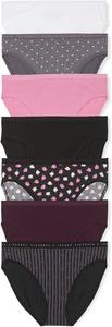 Женские хлопковые трусики Victoria's Secret, трусики с полным покрытием для женщин, набор из нескольких пар (XS-XXL), Solids & Prints Mix