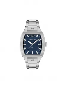 Наручные часы Tonneau F-80 40 мм Ferragamo, серебряный