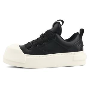 ZUOSAISI Низкие мужские кроссовки для скейтбординга, черные