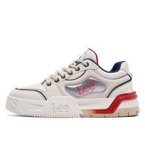 Износостойкие, легкие и дышащие низкие скейтерские кроссовки Unisex Lee, желтый