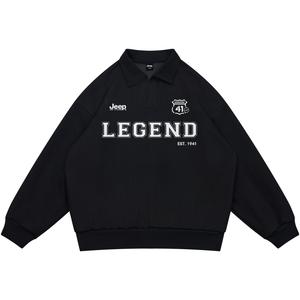 Унисекс свитшот Jeep, черный