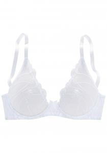Треугольный бюстгальтер LASCANA, белый