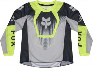 Детская мотокроссовая майка FOX 180 collect, Black/Grey/Yellow