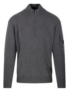 Свитер с полумолнией CP Company C.P. Company, серый