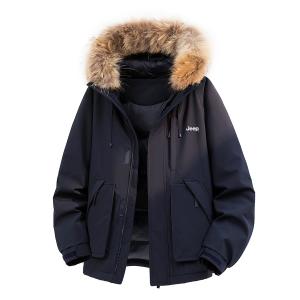 Пуховик Grand Cherokee Unisex Jeep, темно-синий