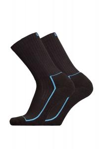 Походные носки SAANA, 2 шт., с каблуком специальной формы UphillSport, цвет Black Blue