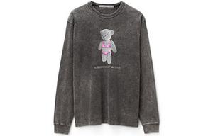 Футболка унисекс темно-серая Alexander Wang, темно-серый