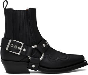 Низкие ботинки «Челси» в стиле вестерн GANNI