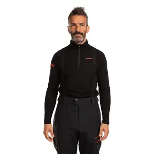 Внутренний свитер Trangoworld для мужчин Trx2 Wool Pro Vd, черный