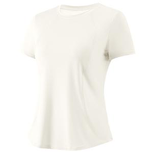 Футболка для йоги женская с круглым вырезом 361°, айвори