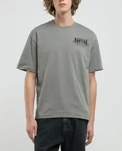 Мужская футболка с коротким рукавом и круглым вырезом Replay, серый