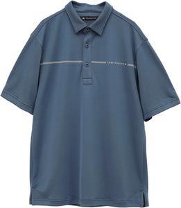 Мужская рубашка-поло с коротким рукавом (влагоотводящая, быстросохнущая, приятная на ощупь) / для гольфа / 7AL040 Travis Mathew, индиго